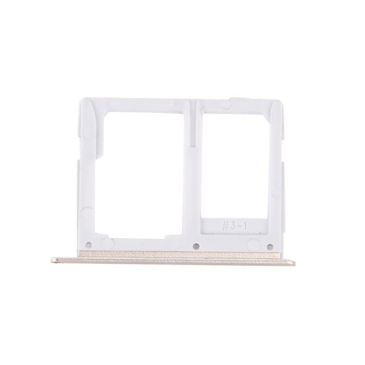 For Galaxy C5 / C5000 SIM Card Tray + Micro SD / SIM Card Tray (Gold) - Card Tray by buy2fix | Online Shopping UK | buy2fix