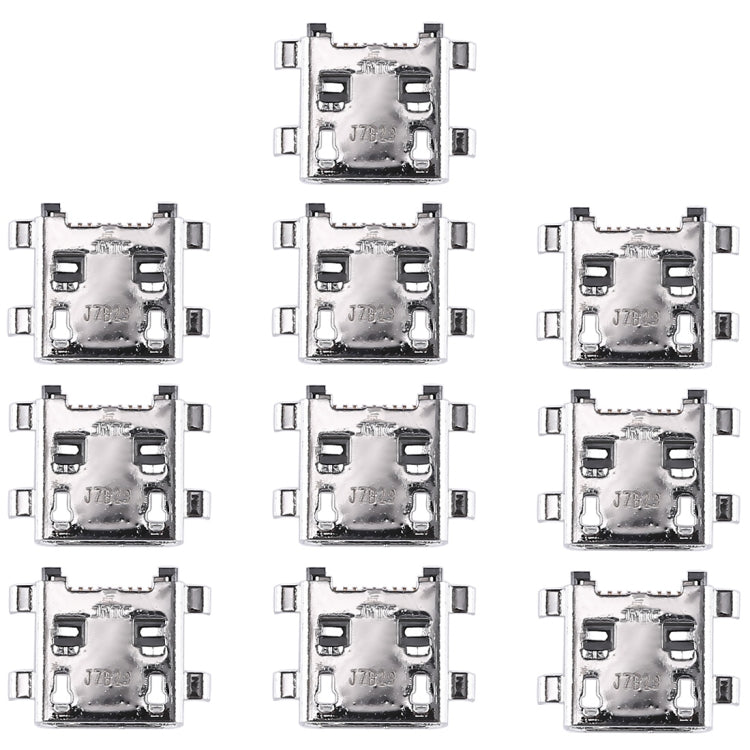 For Galaxy Core i8262 10pcs Charging Port Connector - Tail Connector by buy2fix | Online Shopping UK | buy2fix