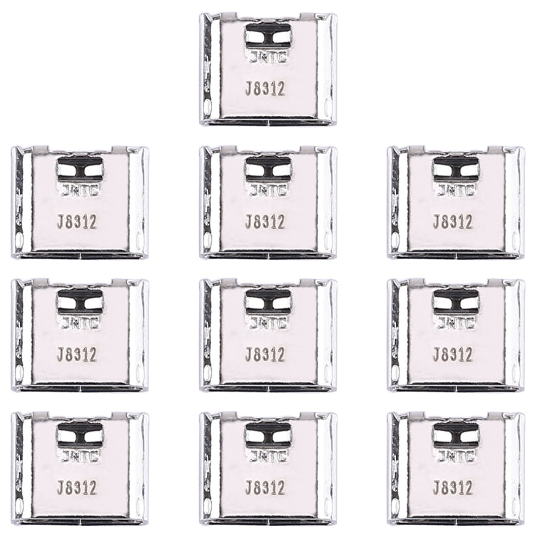 For Galaxy C9000 / C5 Pro / C9 Pro 10pcs Charging Port Connector - Tail Connector by buy2fix | Online Shopping UK | buy2fix