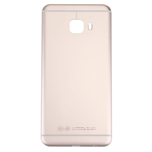 For Galaxy C5 / C5000 Battery Back Cover (Gold) - Back Cover by buy2fix | Online Shopping UK | buy2fix