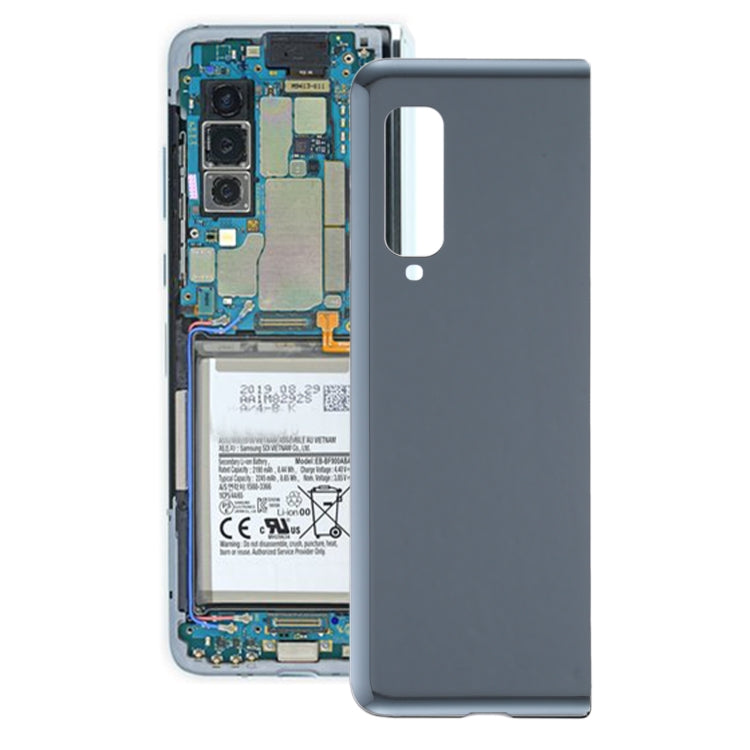 For Samsung Galaxy Fold SM-F900F Battery Back Cover (Black) - Back Cover by buy2fix | Online Shopping UK | buy2fix
