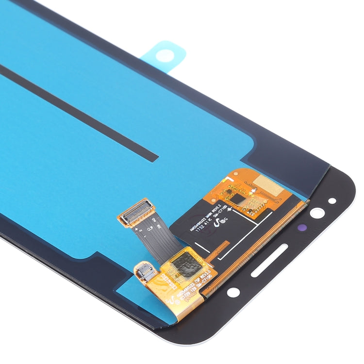OLED LCD Screen for Galaxy C8, C710F/DS, C7100 with Digitizer Full Assembly (White) - LCD Screen by buy2fix | Online Shopping UK | buy2fix