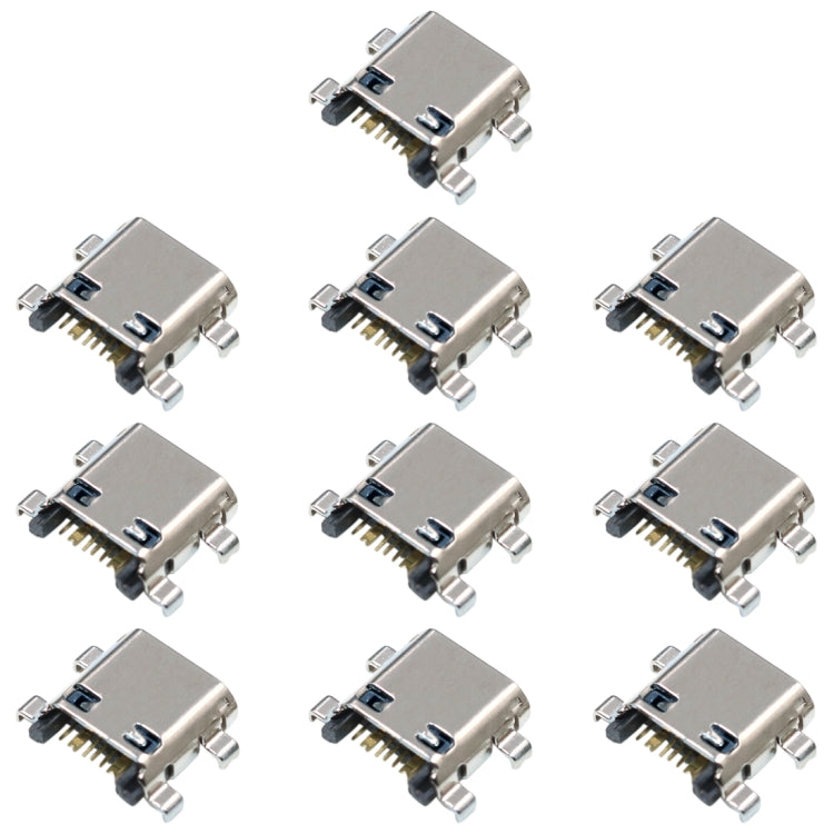 10pcs Charging Port Connector for Galaxy Core I8262D I829 I8260 G3815 G3812 G3818 T399 T599 - Tail Connector by buy2fix | Online Shopping UK | buy2fix