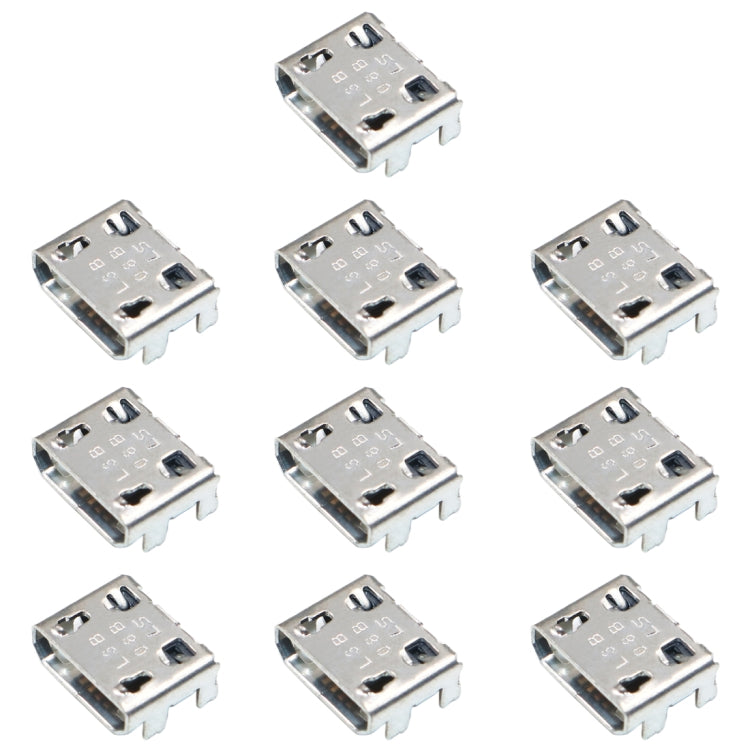 10pcs Charging Port Connector for Galaxy Trend Lite I739 I759 S6810 I9128 S5300 S7390 - Tail Connector by buy2fix | Online Shopping UK | buy2fix