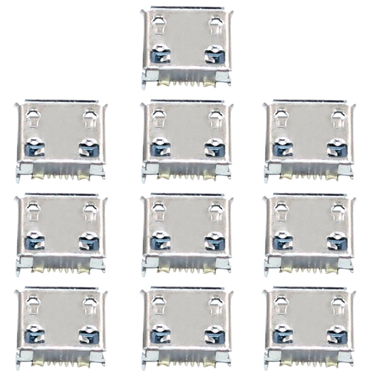 10pcs Charging Port Connector for Galaxy Nexus I9250 I9103 S5360 S5330 S3850 W999 I559 - Tail Connector by buy2fix | Online Shopping UK | buy2fix