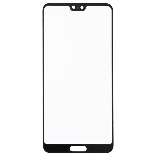 For Huawei P20 Pro 10PCS Front Screen Outer Glass Lens (Black) by buy2fix