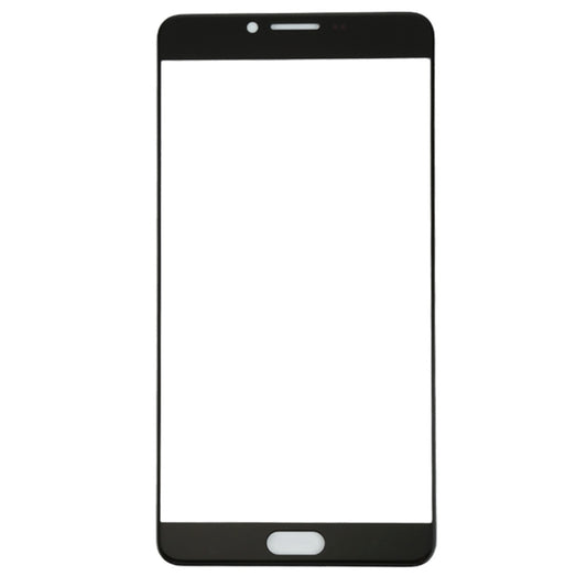 For Samsung Galaxy C9 Pro / C900 10pcs Front Screen Outer Glass Lens (Black) - Outer Glass Lens by buy2fix | Online Shopping UK | buy2fix