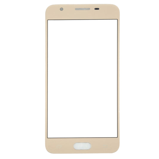 For Samsung Galaxy On5 / G550 10pcs Front Screen Outer Glass Lens (Gold) - Outer Glass Lens by buy2fix | Online Shopping UK | buy2fix