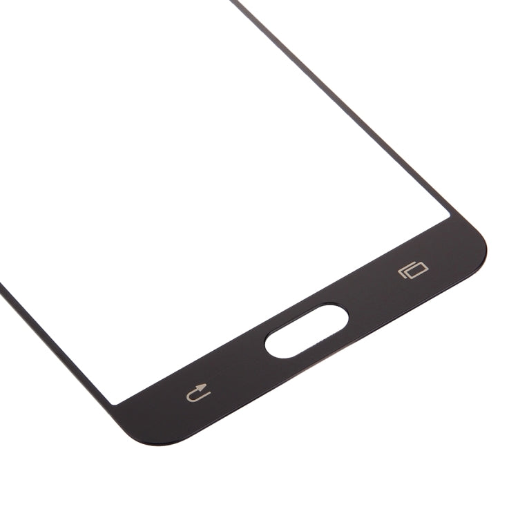 For Samsung Galaxy C7 10pcs Front Screen Outer Glass Lens (Gold) - Outer Glass Lens by buy2fix | Online Shopping UK | buy2fix