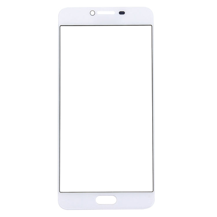 For Samsung Galaxy C7 10pcs Front Screen Outer Glass Lens (White) - Outer Glass Lens by buy2fix | Online Shopping UK | buy2fix