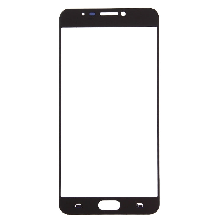 For Samsung Galaxy C7 10pcs Front Screen Outer Glass Lens (White) - Outer Glass Lens by buy2fix | Online Shopping UK | buy2fix