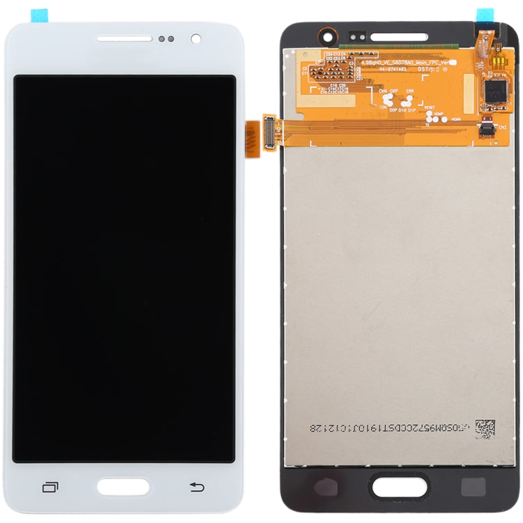 OEM LCD Screen for Galaxy Grand Prime SM-G530F SM-G531F with Digitizer Full Assembly (White) - LCD Screen by buy2fix | Online Shopping UK | buy2fix