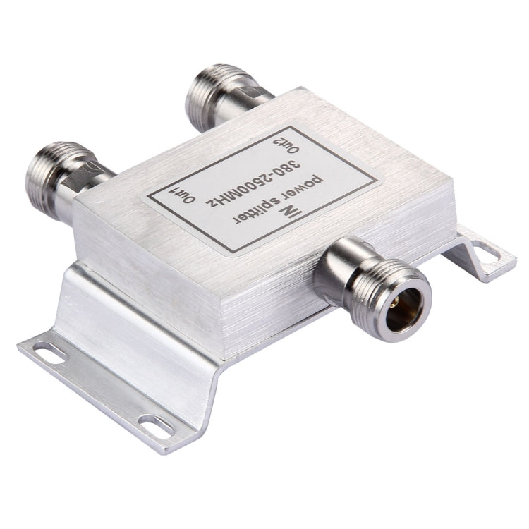 380-2500MHz N Female Adapter 2-Way Power Splitter by buy2fix
