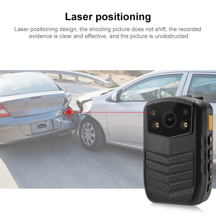 ZF902 HD 2.0 inch Display IP56 Waterproof Mini DVR Law Enforcement Recorder with Night Vision & 32GB TF Card(Black) by buy2fix