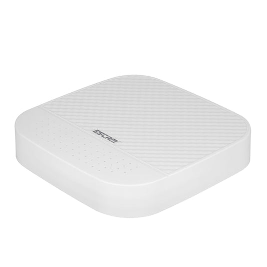 ESCAM PVR204 1080P 4CH+2CH ONVIF NVR Digital Video Recorder with 2CH Cloud Channel for IP Camera System (White) by ESCAM