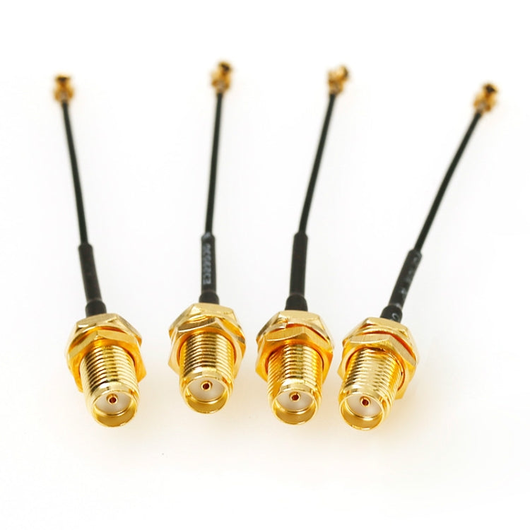 5 PCS / Set RG178 Ufl / IPX / IPEX to SMA Female Adapter Braid Cable, Length:20cm - Cable by buy2fix | Online Shopping UK | buy2fix