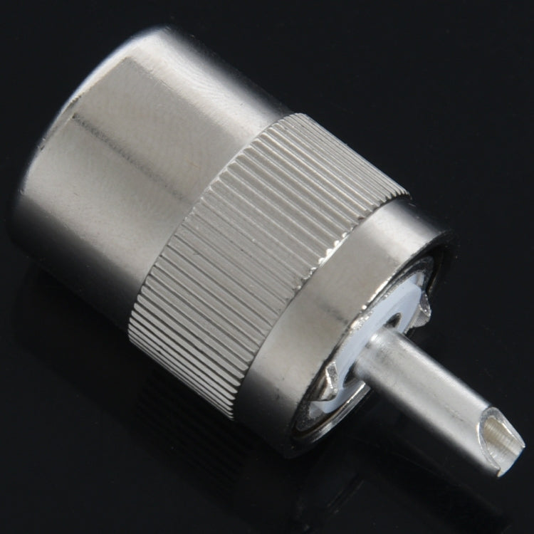 UHF Male PL259 / SO239 Twist-on RFC400 RG8 RF Coaxial Card Connector - Connector by buy2fix | Online Shopping UK | buy2fix