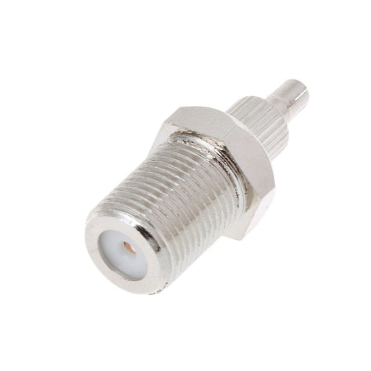 F Female to CRC9 / TS9 RF Male Coaxial Plug Nickel Plated Connector Adapter by buy2fix
