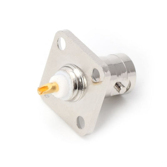 4 Flange BNC Female Jack Panel Chassis - Connector by buy2fix | Online Shopping UK | buy2fix