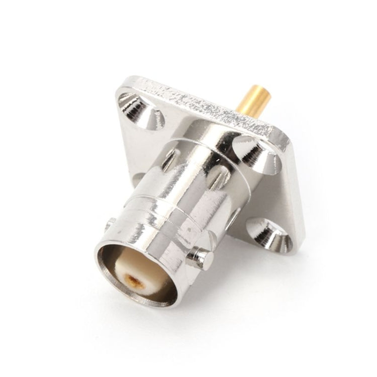 4 Flange BNC Female Jack Panel Chassis - Connector by buy2fix | Online Shopping UK | buy2fix