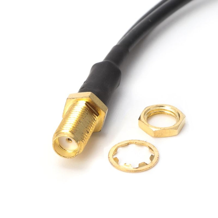 RG174 SMA Female to 2 x TS9 Male Connecting Cable Extension, Length: 15cm by buy2fix