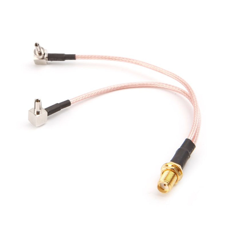 RG316 SMA Female to CRC9-TS9 Connector Cable Extension, Length: 15cm - Cable by buy2fix | Online Shopping UK | buy2fix