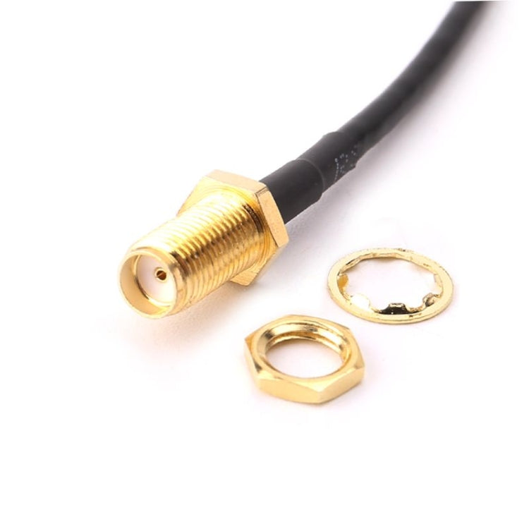 RG174 CRC9 Male Straight TO SMA Female Connecting Cable Extension, Length: 15cm by buy2fix