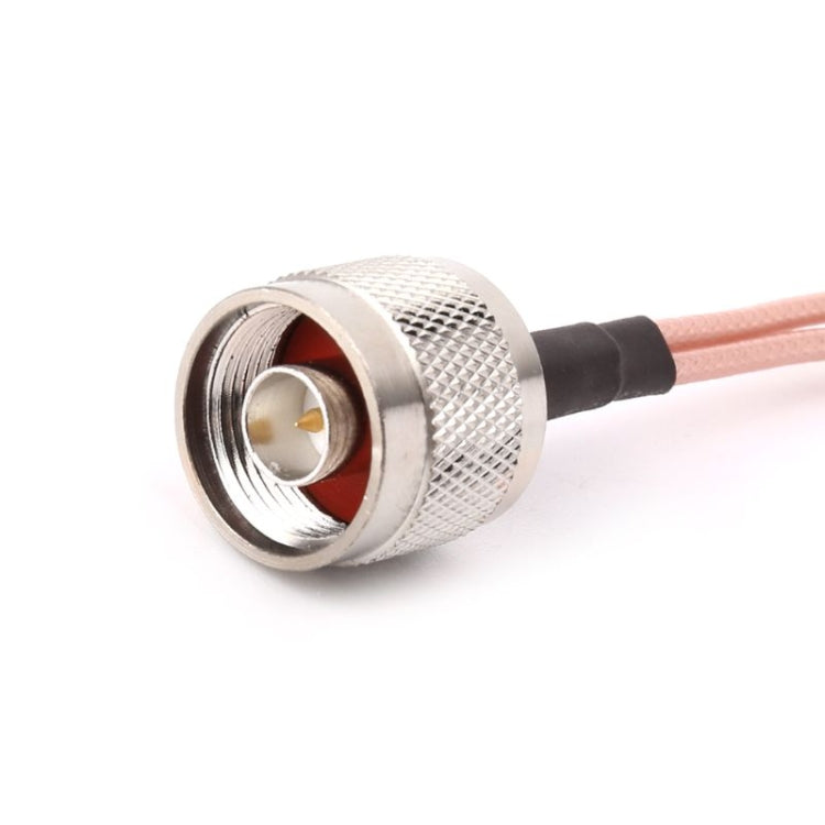 RG316 N Male to 2xTS9 / 2xCRC9 Male Connecting Cable, Length: 15cm - Cable by buy2fix | Online Shopping UK | buy2fix