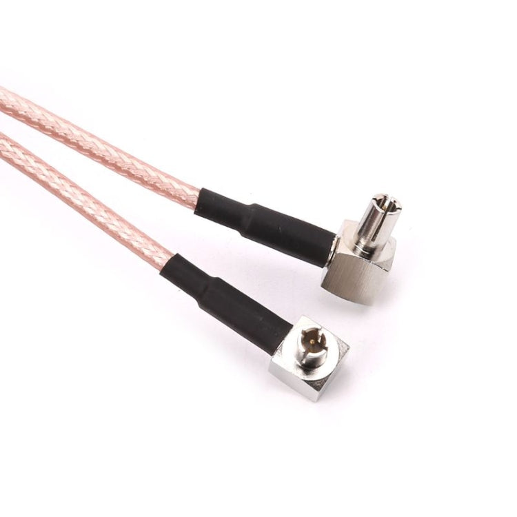 RG316 N Male to 2xTS9 / 2xCRC9 Male Plug Combiner Splitter Connecting Cable, Length: 15cm by buy2fix