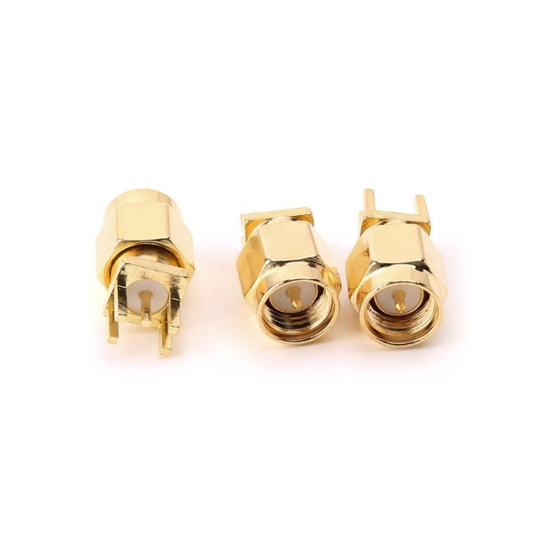 10 PCS 1.6mm SMA Female Jack PCB Clip Mount RF Connectors - Connector by buy2fix | Online Shopping UK | buy2fix
