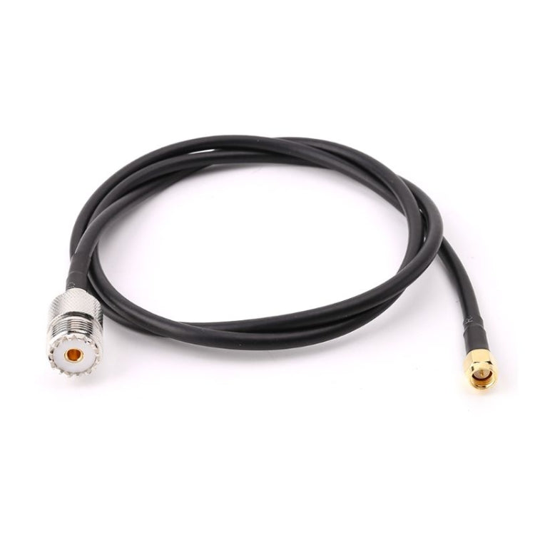 RG58 UHF Female to SMA Male Connecting Cable, Length: 100cm - Cable by buy2fix | Online Shopping UK | buy2fix