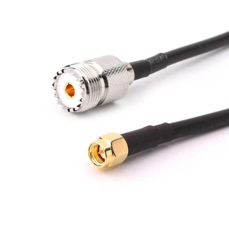 RG58 UHF Female to SMA Male Connecting Cable, Length: 100cm - Cable by buy2fix | Online Shopping UK | buy2fix