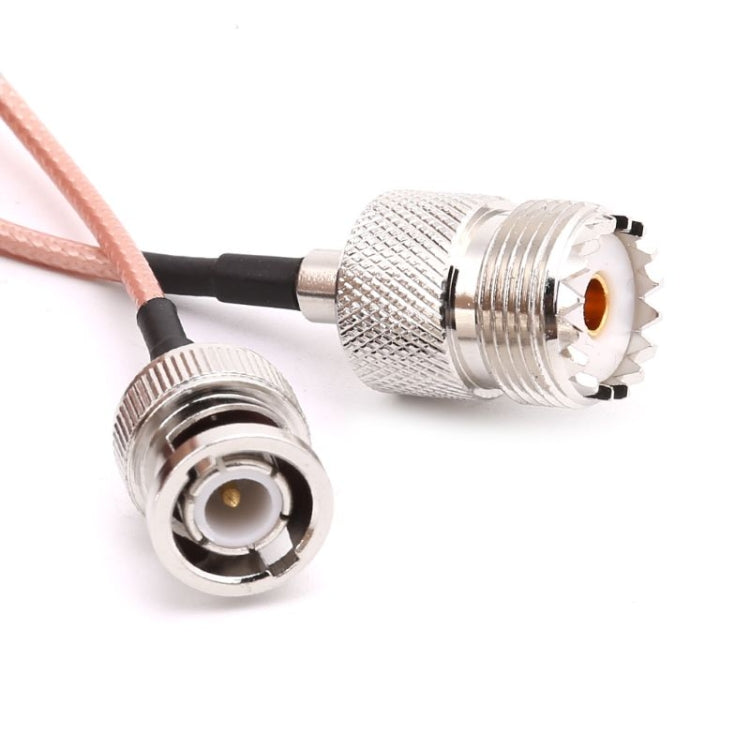 UHF SO239 Female To BNC Male RG316 Connecting Cable, Length: 15cm - Cable by buy2fix | Online Shopping UK | buy2fix