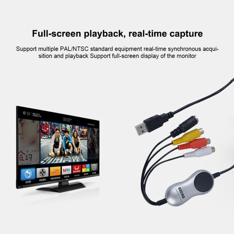 EZCAP USB 2.0 Video Capture Card Device - Video Capture Solutions by Ezcap | Online Shopping UK | buy2fix