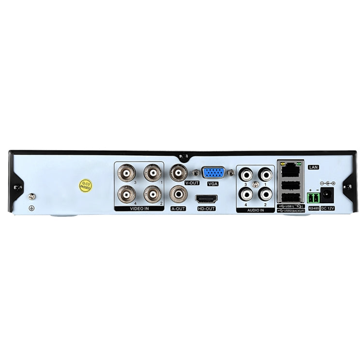 A41U-ZS 5 in 1 4 Channel Dual Stream H.264 1080N AHD DVR, Support AHD / TVI / CVI / CVBS / IP Signal(Black) - Digital Video Recorder by buy2fix | Online Shopping UK | buy2fix