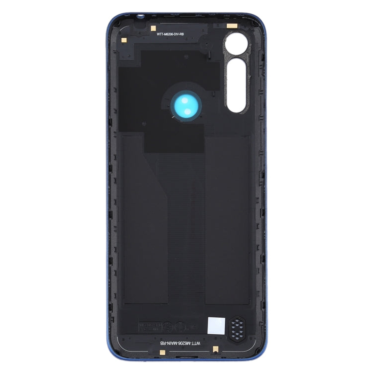 Battery Back Cover for Motorola Moto G8 Power Lite (Dark Blue) - Back Cover by buy2fix | Online Shopping UK | buy2fix