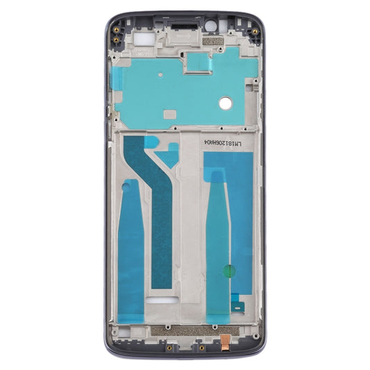 Front Housing LCD Frame Bezel Plate for Motorola Moto E5 Plus (Purple) - Frame Bezel Plate by buy2fix | Online Shopping UK | buy2fix