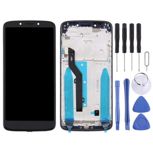 TFT LCD Screen for Motorola Moto G6 Play Digitizer Full Assembly with Frame(Black) - LCD Screen by buy2fix | Online Shopping UK | buy2fix