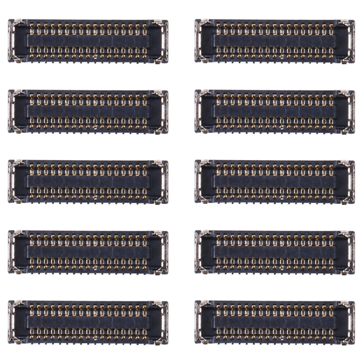 For Huawei Y6 (2019) 10PCS Motherboard LCD Display FPC Connector - FPC Connector by buy2fix | Online Shopping UK | buy2fix