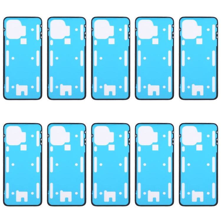 10 PCS Original Back Housing Cover Adhesive for Xiaomi Mi 10 Lite 5G - Adhesive Sticker by buy2fix | Online Shopping UK | buy2fix
