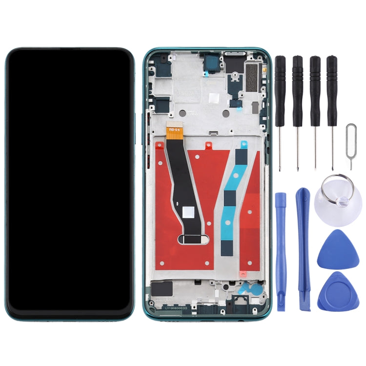 LCD Screen and Digitizer Full Assembly with Frame for Huawei Y9 Prime (2019)(Green) - LCD Screen by buy2fix | Online Shopping UK | buy2fix