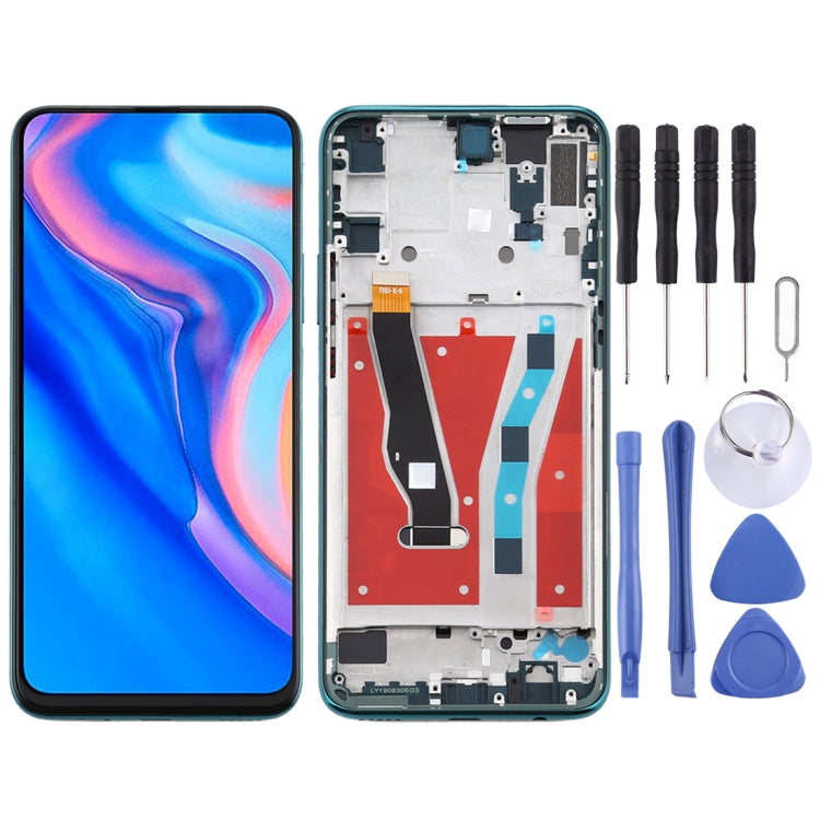 LCD Screen and Digitizer Full Assembly with Frame for Huawei Y9 Prime (2019)(Green) - LCD Screen by buy2fix | Online Shopping UK | buy2fix