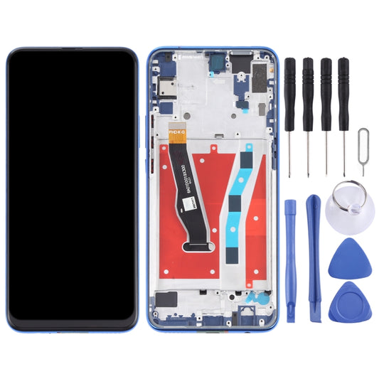 LCD Screen and Digitizer Full Assembly with Frame for Huawei Y9 Prime (2019)(Blue) - LCD Screen by buy2fix | Online Shopping UK | buy2fix