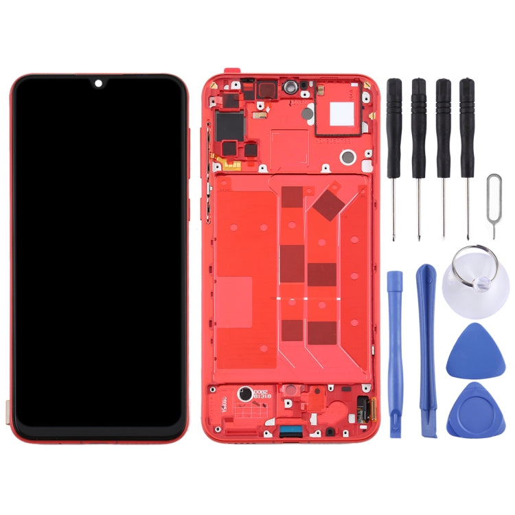 Original OLED LCD Screen for Huawei Nova 5 Pro Digitizer Full Assembly with Frame(Red) - LCD Screen by buy2fix | Online Shopping UK | buy2fix
