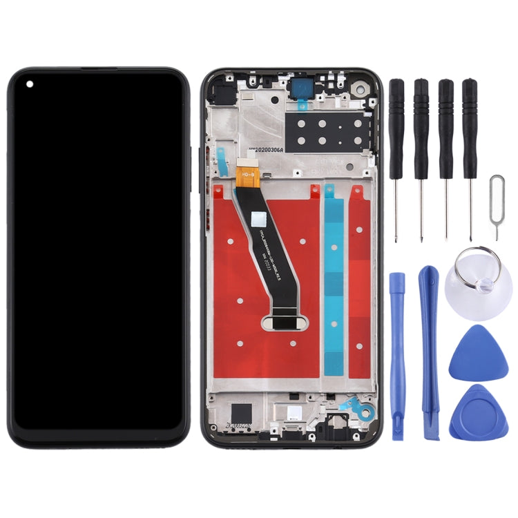 OEM LCD Screen for Huawei Enjoy 10 Digitizer Full Assembly with Frame(Black) - LCD Screen by buy2fix | Online Shopping UK | buy2fix