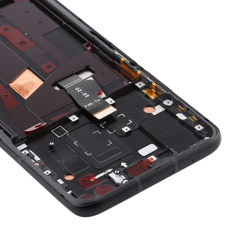 OEM LCD Screen for Huawei Nova 6 5G Digitizer Full Assembly with Frame(Black) - LCD Screen by buy2fix | Online Shopping UK | buy2fix
