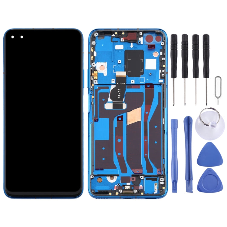 OEM LCD Screen for Huawei Nova 6 5G Digitizer Full Assembly with Frame(Dark Blue) - LCD Screen by buy2fix | Online Shopping UK | buy2fix