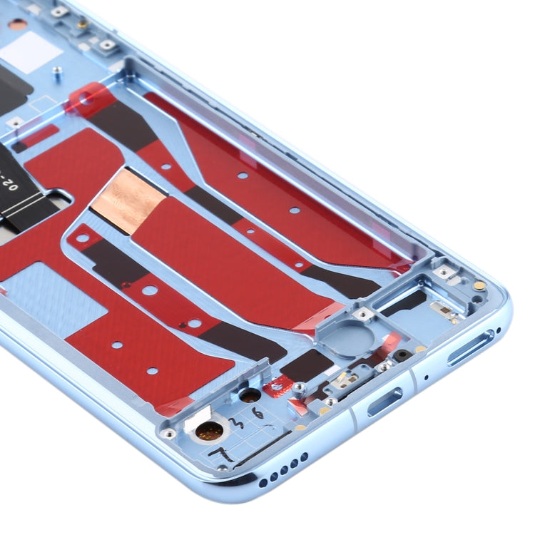OEM LCD Screen for Huawei Nova 6 5G Digitizer Full Assembly with Frame(Blue) - LCD Screen by buy2fix | Online Shopping UK | buy2fix