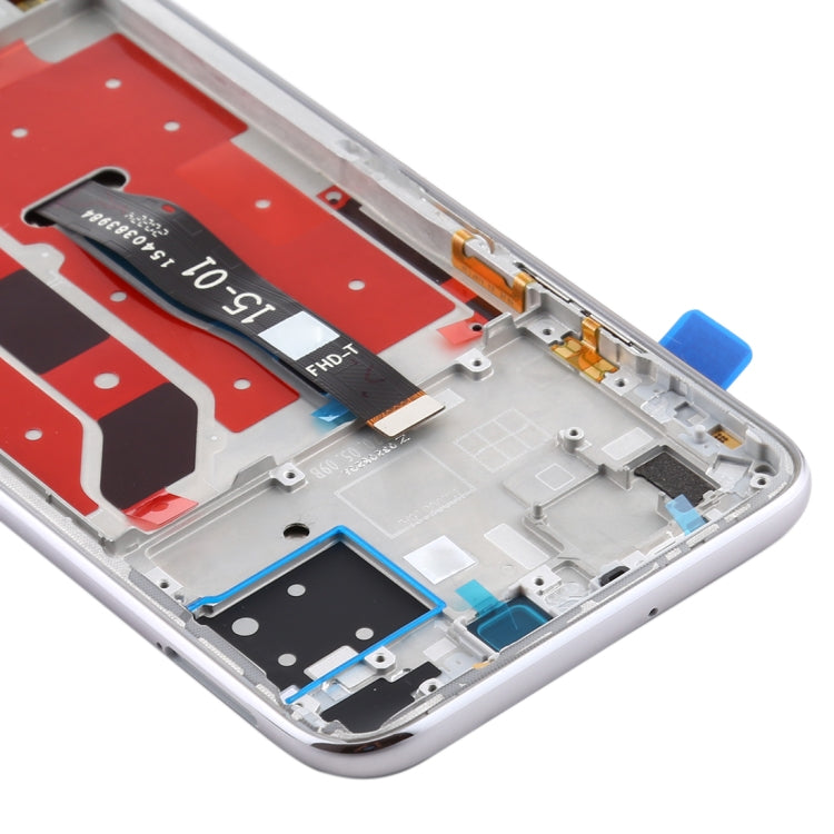 OEM LCD Screen for Huawei P40 Lite Digitizer Full Assembly with Frame(Silver) - LCD Screen by buy2fix | Online Shopping UK | buy2fix