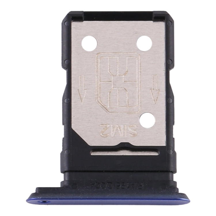 For OPPO Realme X50 5G SIM Card Tray + SIM Card Tray (Purple) - Card Tray by buy2fix | Online Shopping UK | buy2fix